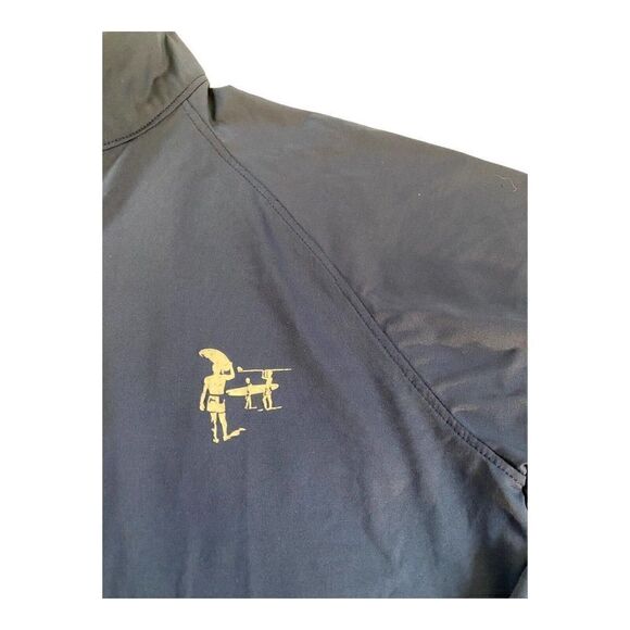 The Endless Summer Shirt Mens Large Blue Long Sleeve Surf Swim Stretch - Picture 4 of 12